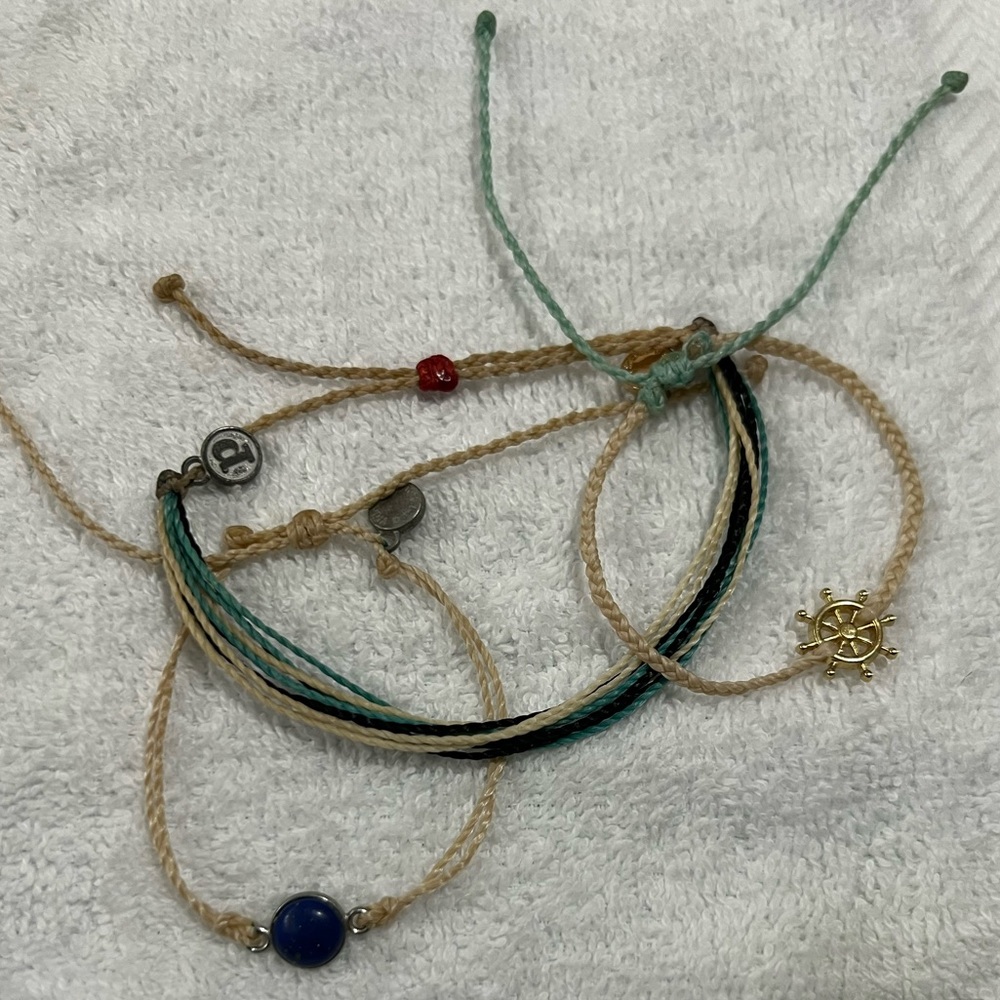 Pura vida bracelet pack from monthly club not new but great condition